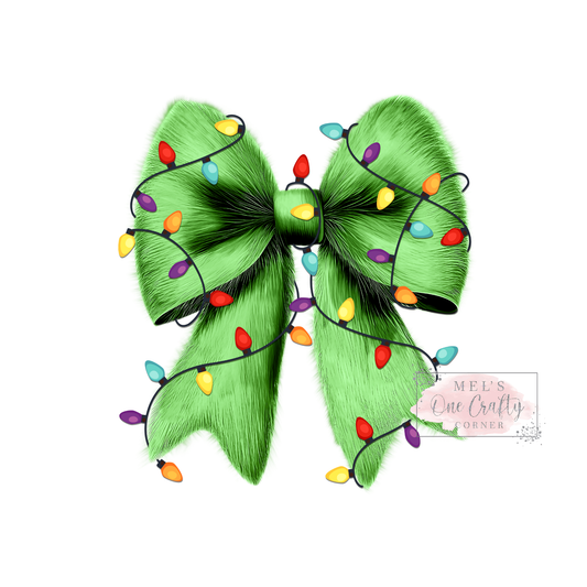 Green Coquette - DTF Transfer