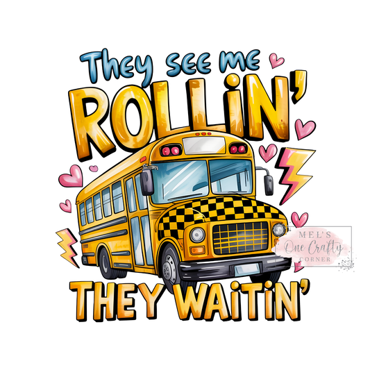 Bus Driver (Rollin) - DTF Transfer