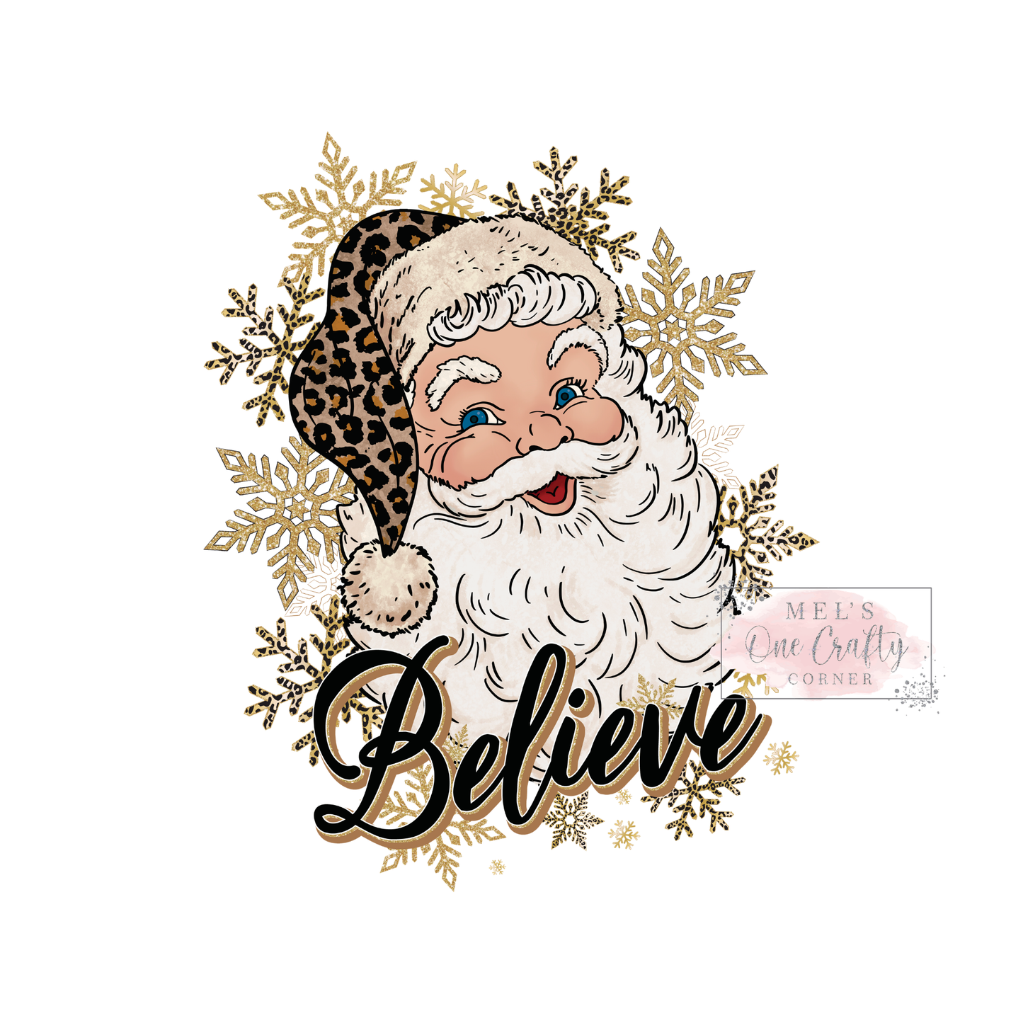 Believe Santa - DTF Transfer