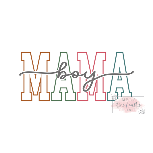 Boy Mama - DTF Transfer