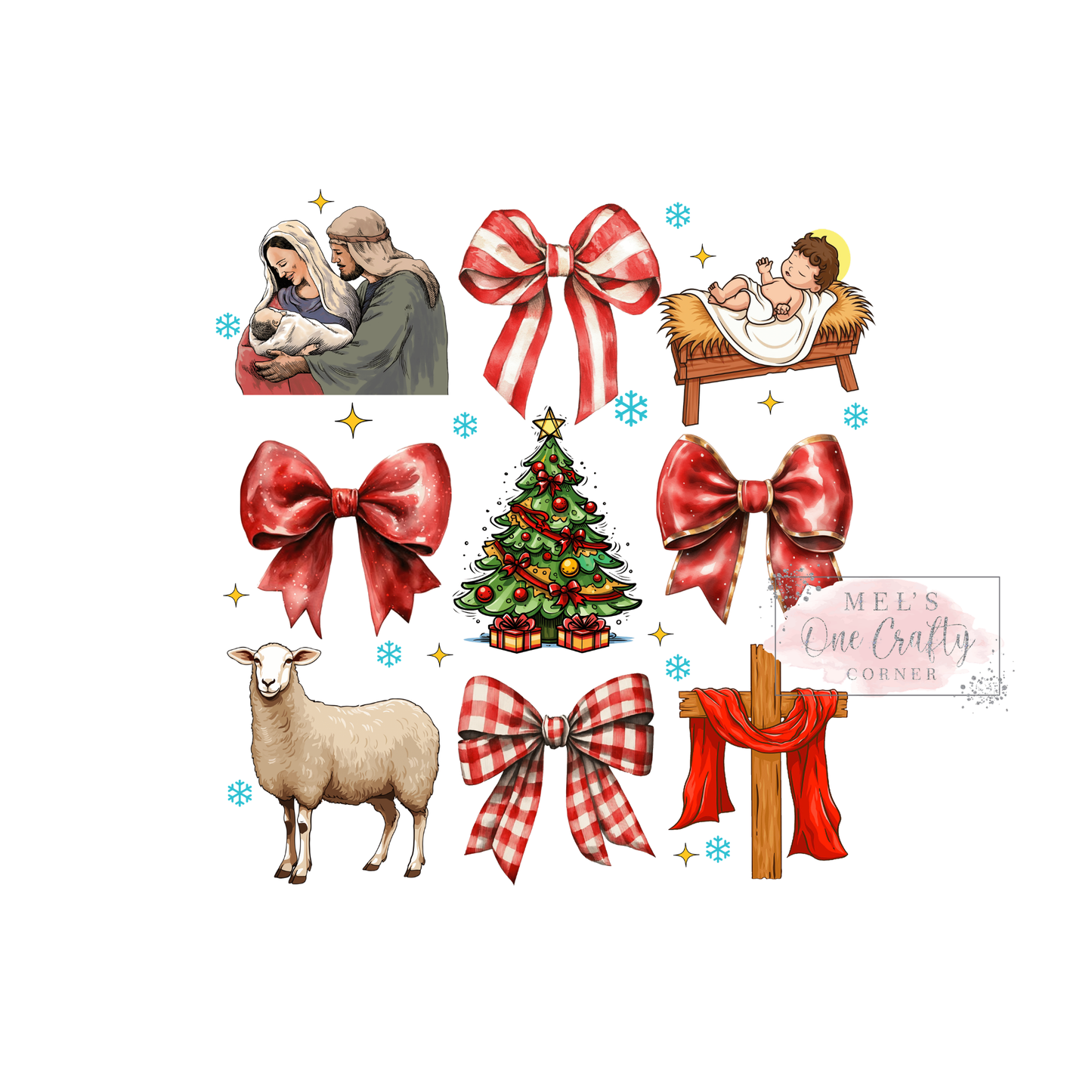 Christian Christmas - DTF Transfer