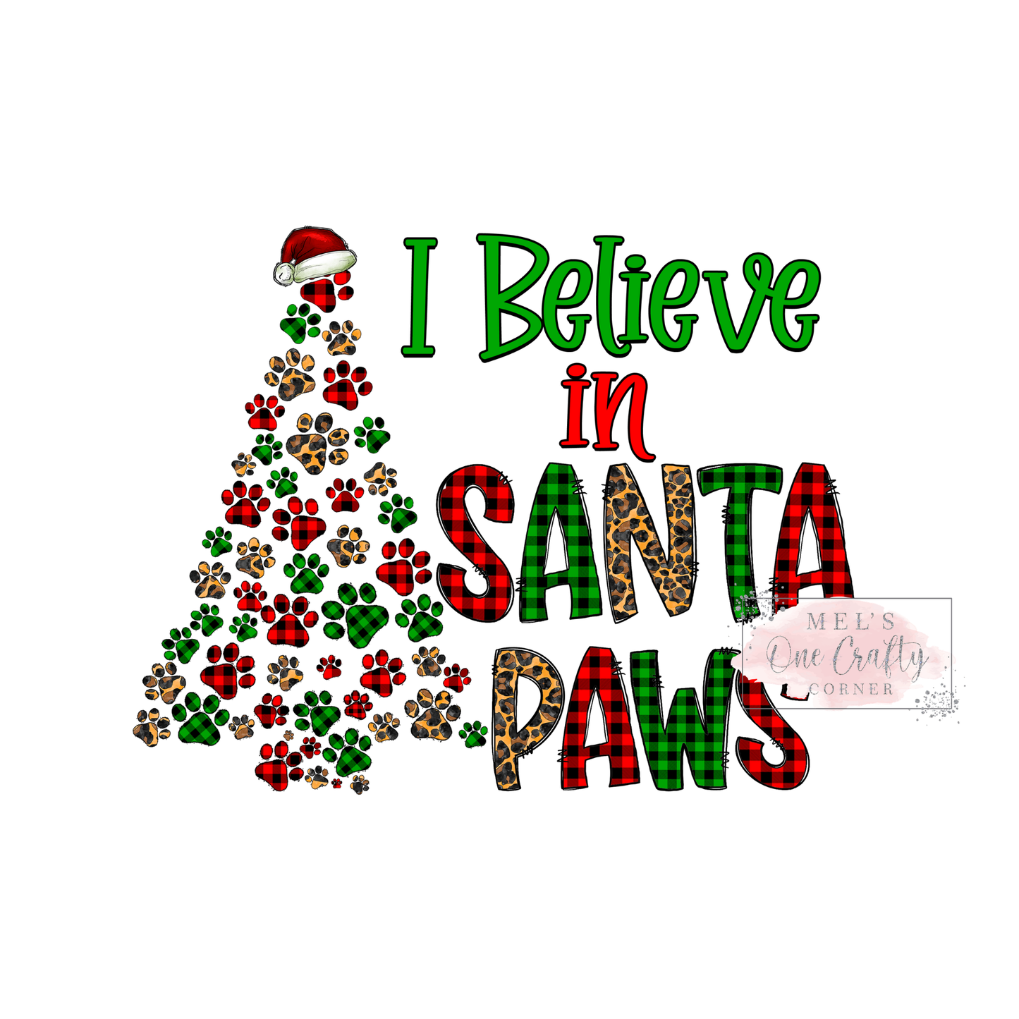 Santa Paws - DTF Transfer