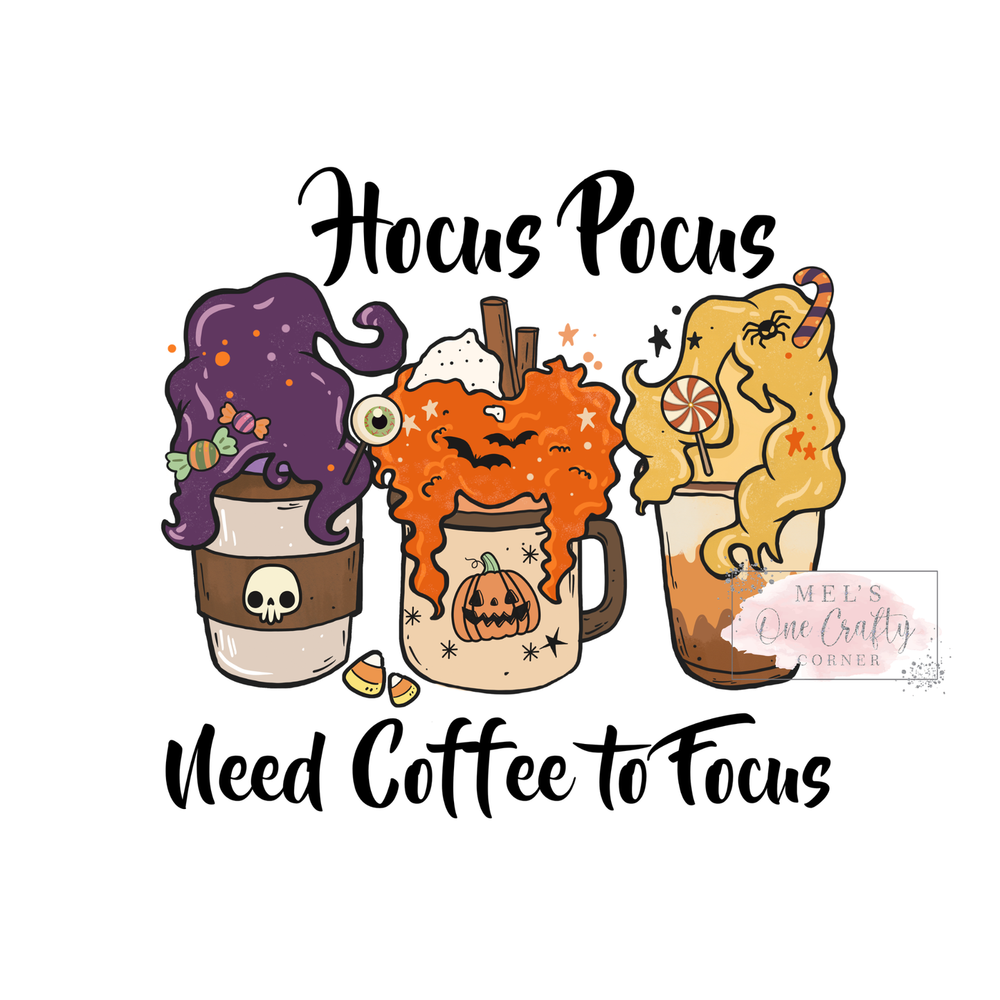 Hocus Coffee - DTF Transfer