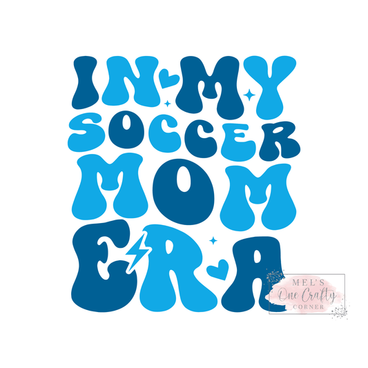 In my soccer era w/pocket (blue) - DTF Transfer