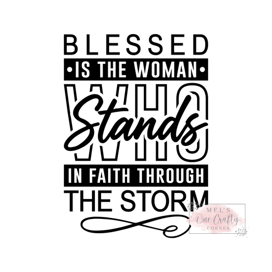 Blessed is the Woman - DTF Transfer