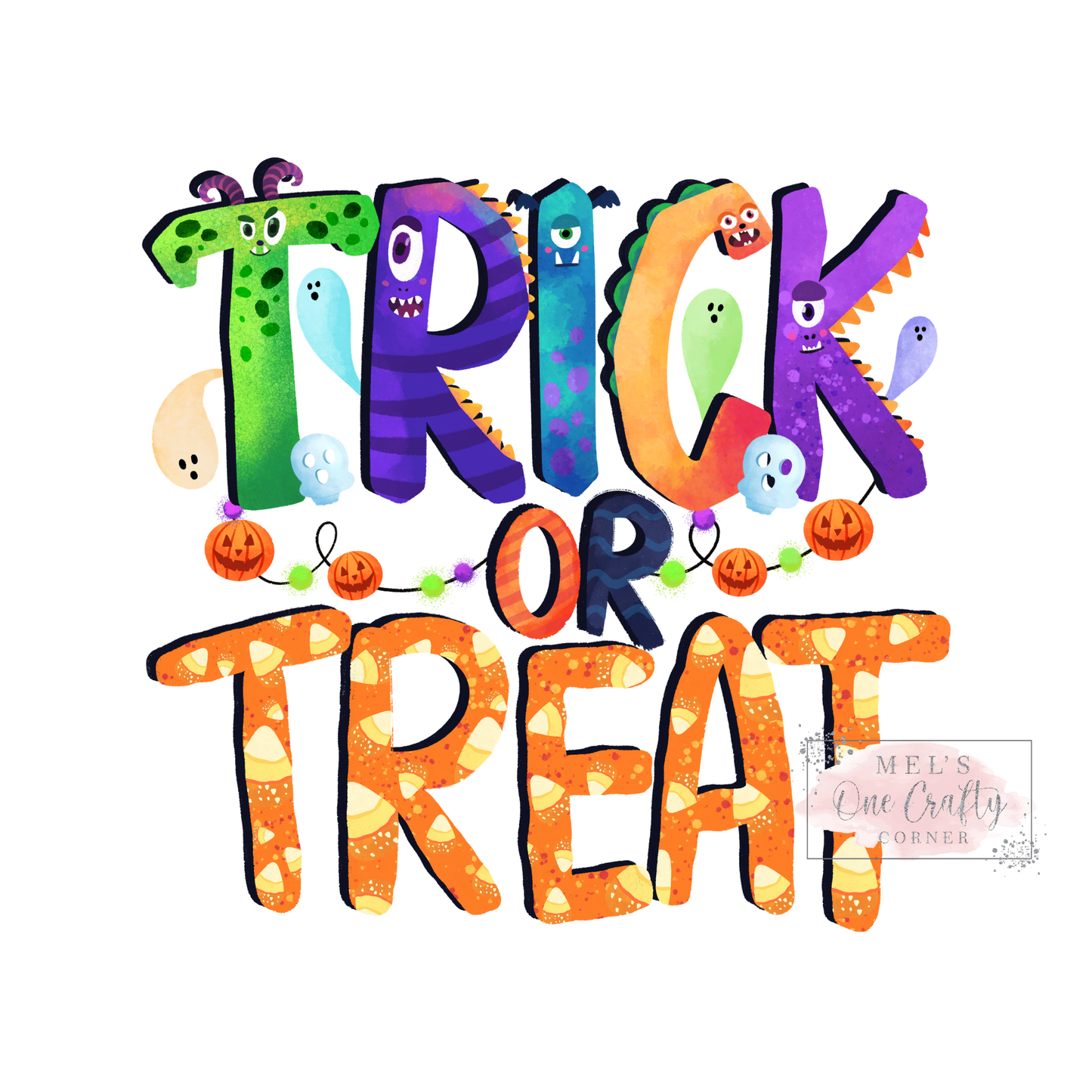 Trick or Treat - DTF Transfer