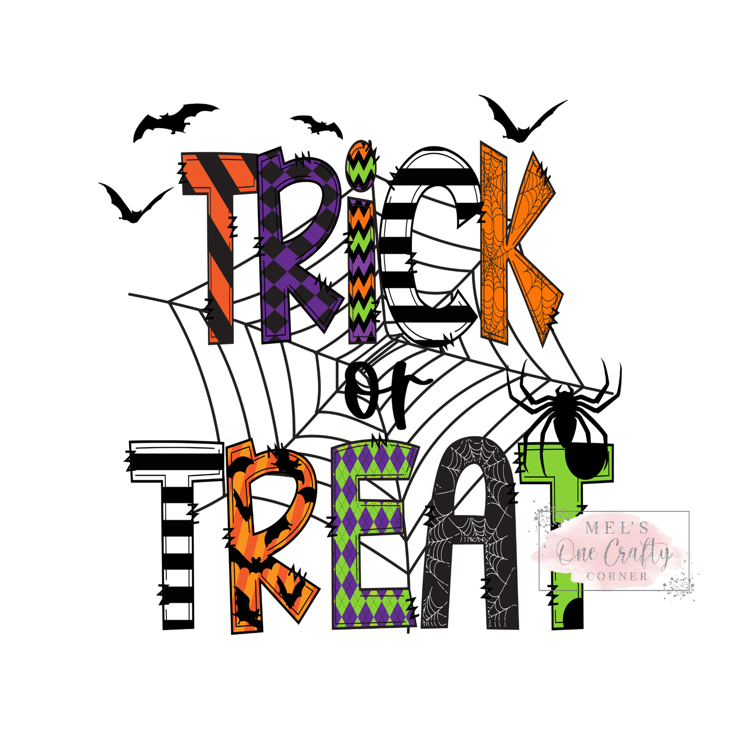 Halloween Trick - DTF Transfer
