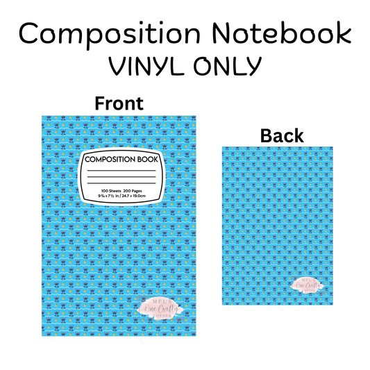 COMPOSITION VINYL - Blue Alien