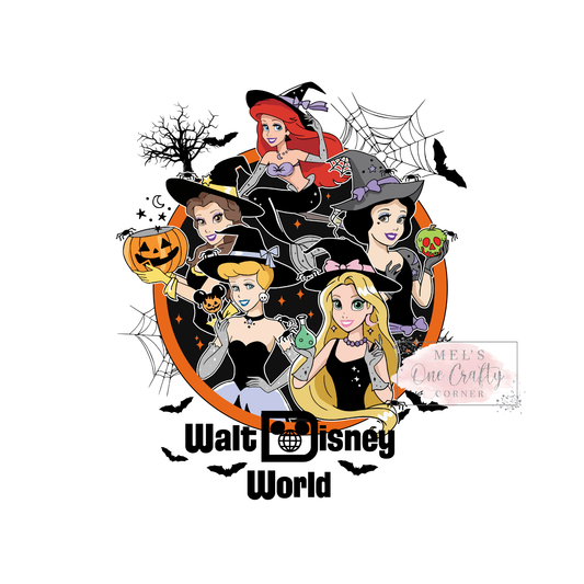 Halloween Princesses - DTF Transfer
