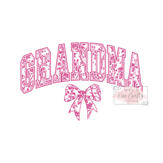 Grandma Coquette (pink) - DTF Transfer