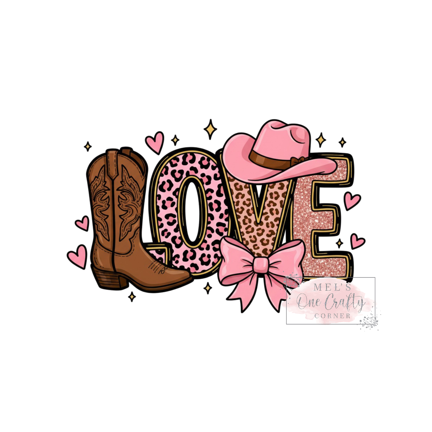 Love Boots - DTF Transfer