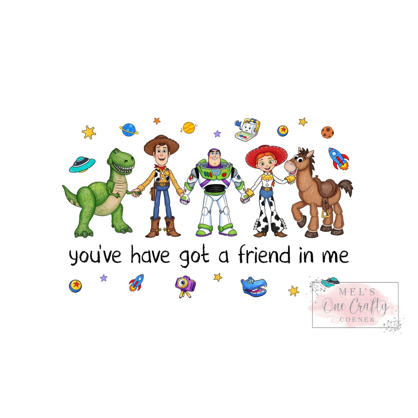 Cartoon Toy Story Friends - DTF Transfer