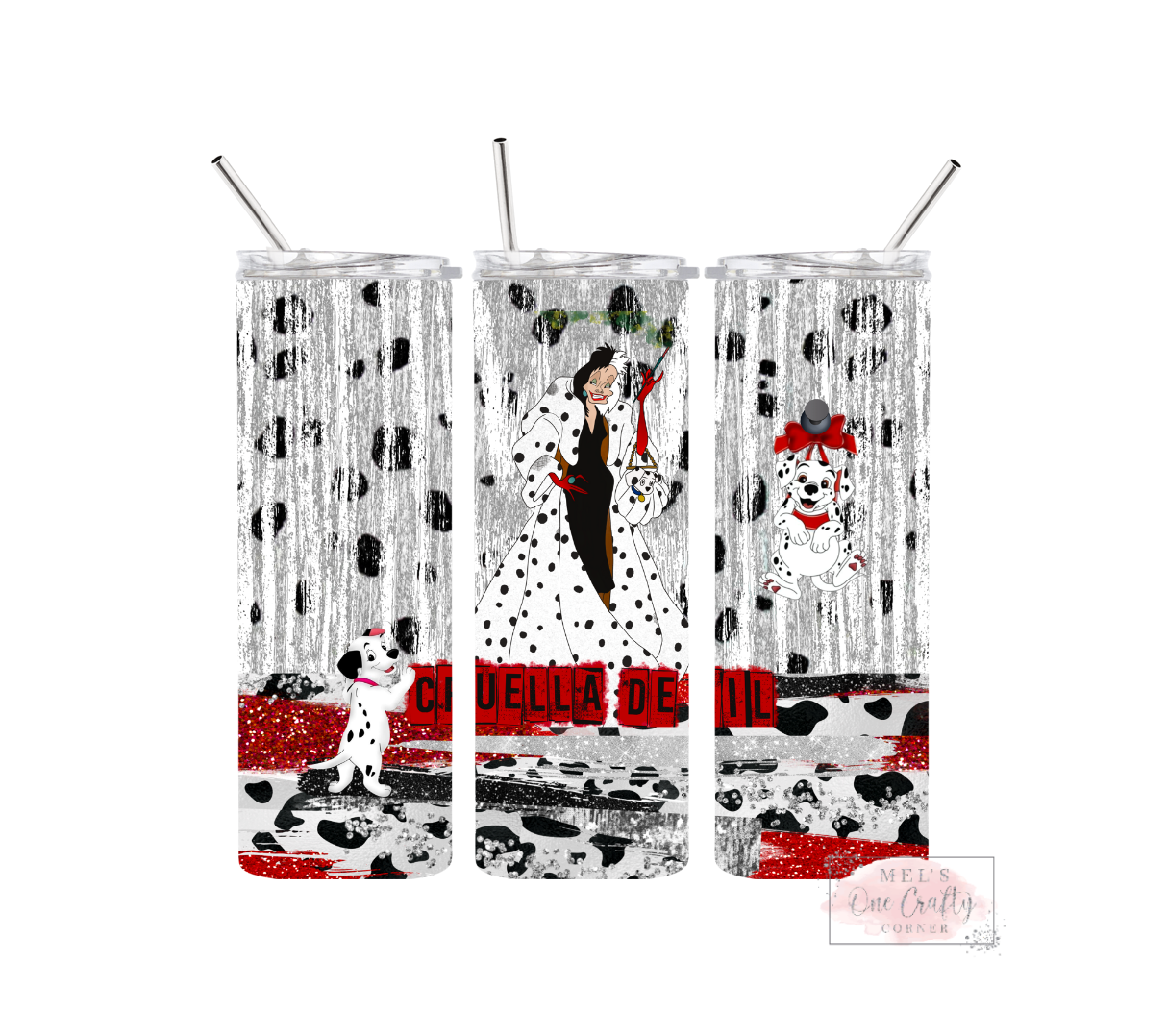 Sublimation Print Tumbler Wrap - Cruela