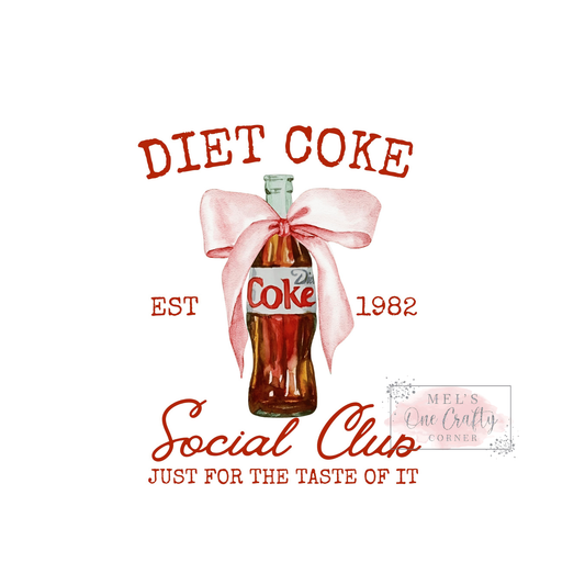 Diet Coke - DTF Transfer
