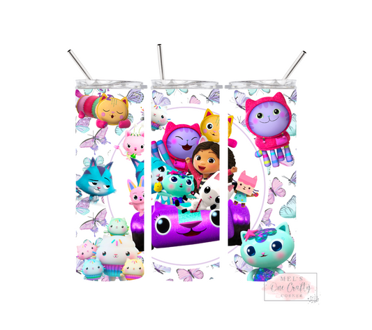 Sublimation Print Tumbler - Gabby 8