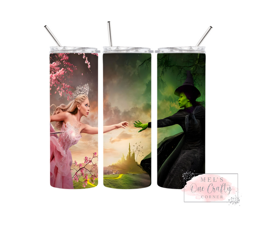 Sublimation Print Tumbler - Wicked Hands