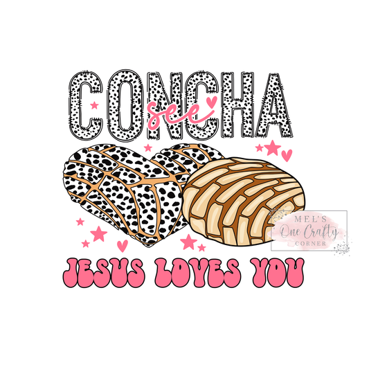 Concha Loves You - DTF Transfer