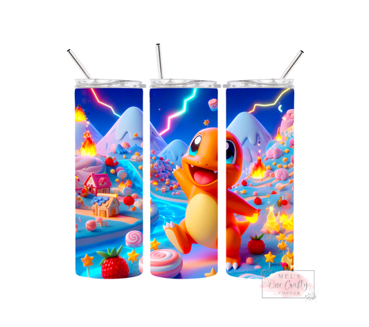 Sublimation Print Tumbler - Charmander