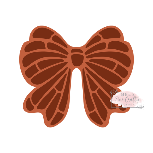 Brown Concha Bow - DTF Transfer