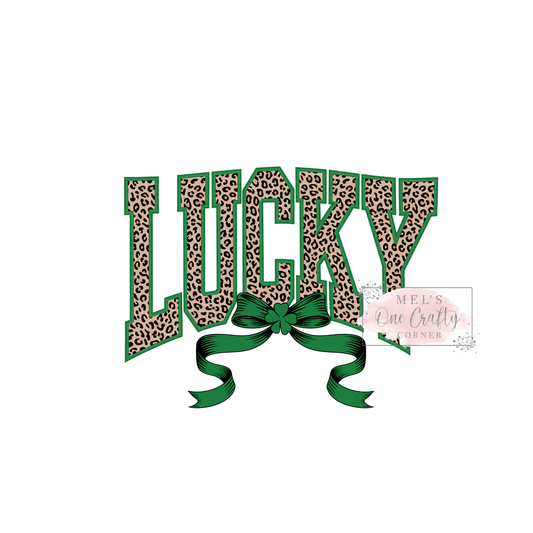 Lucky Leopard - DTF Transfer
