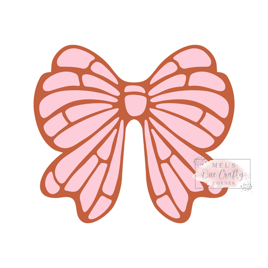 Pink Concha Bow - DTF Transfer