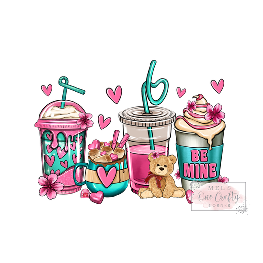 Be Mine Coffee - DTF Transfer