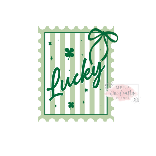 Lucky Stamp - DTF Transfer