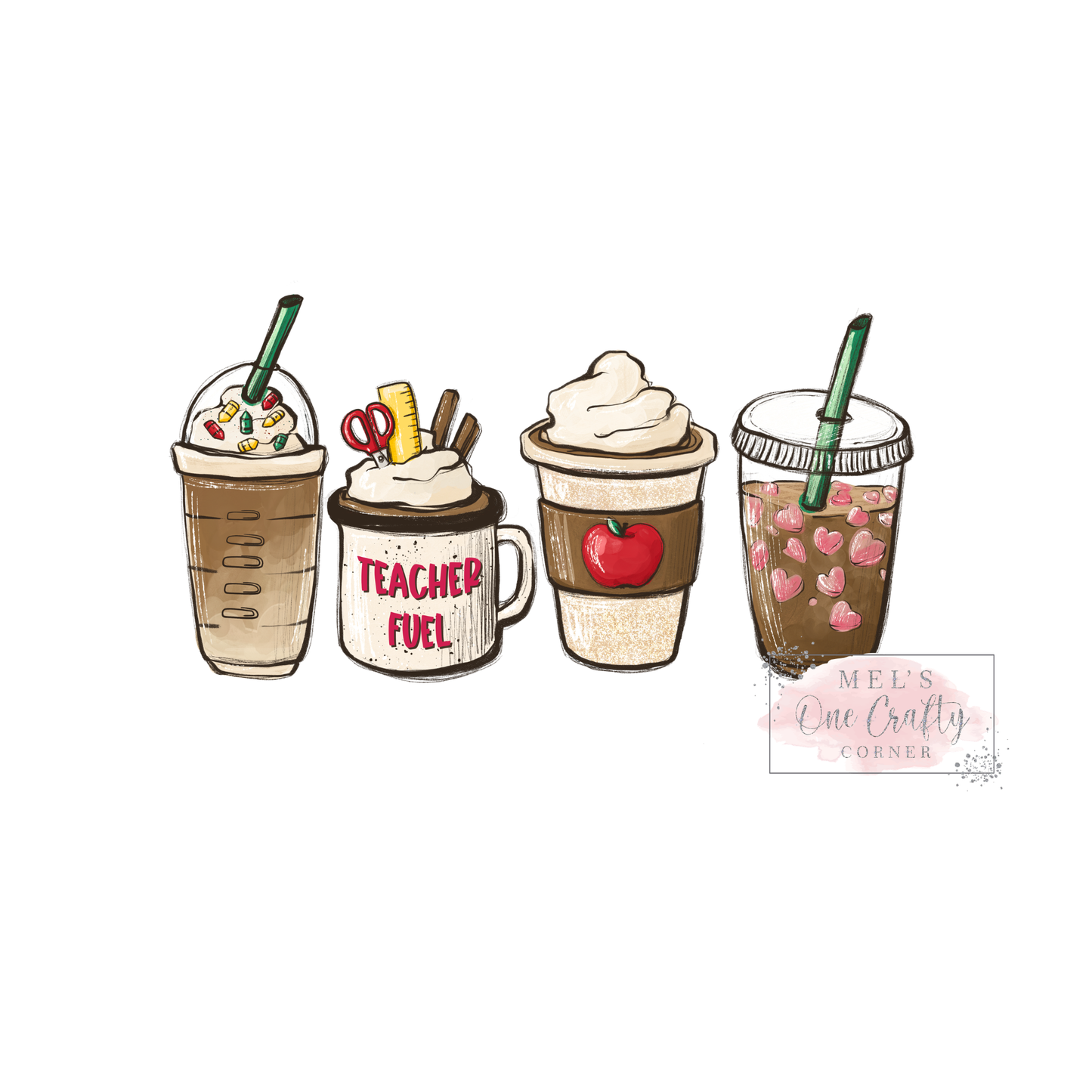 Teacher Fuel Coffee - DTF Transfer