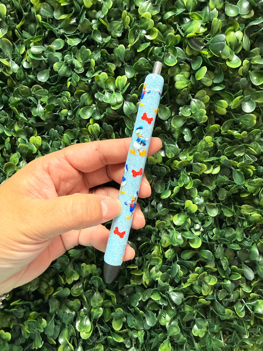 Donald Duck Glitter Pen