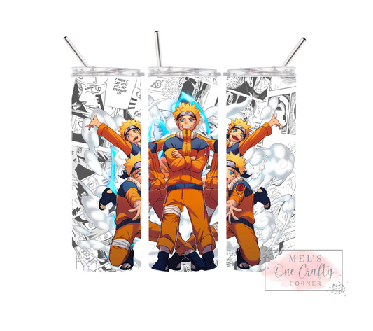 Sublimation Print Tumbler Wrap - Naruto