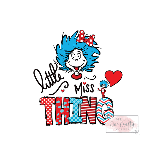 Little Miss Thing - DTF Transfer
