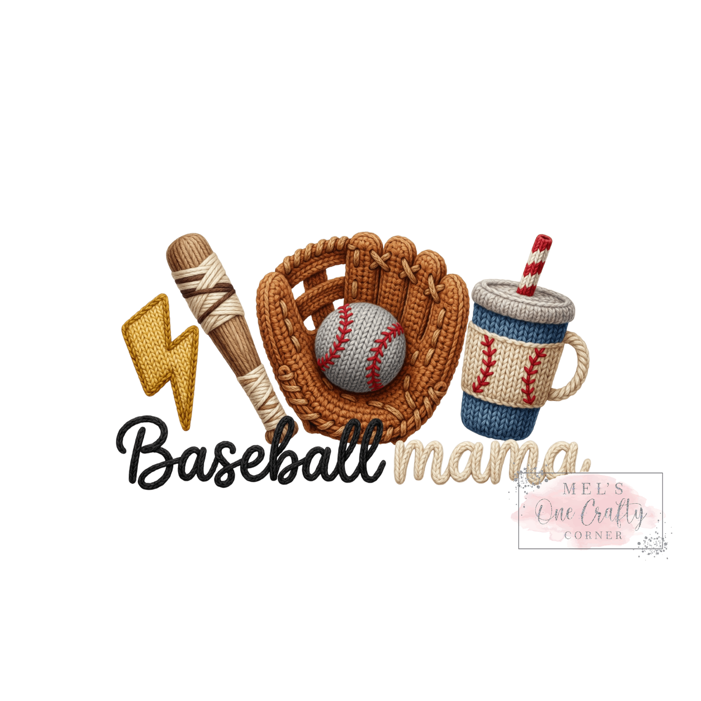 Baseball Mama - DTF Transfer