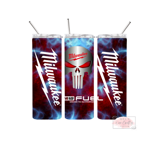 Sublimation Print Tumbler Wrap - Milwaukee Fuel