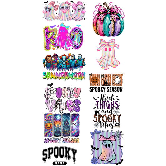 Halloween Bundle (11 images) - DTF Transfer