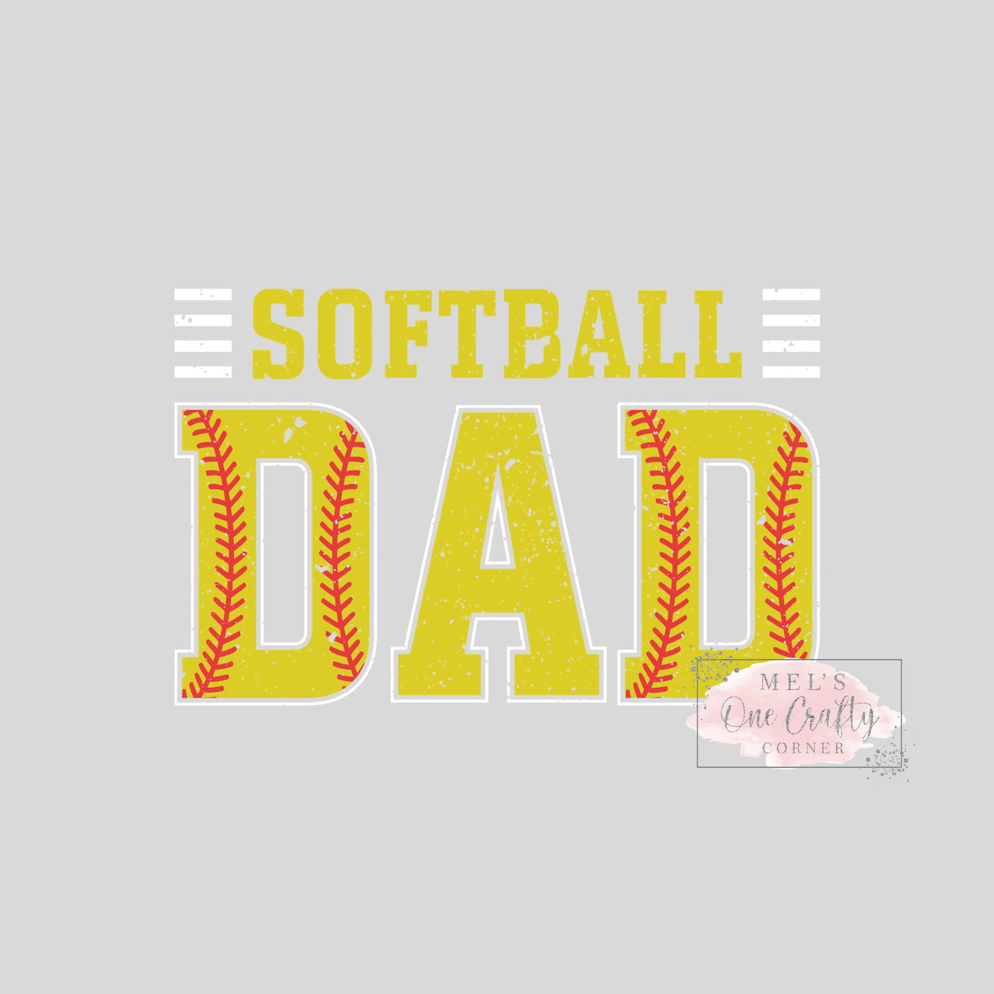 Softball Dad - DTF Transfer