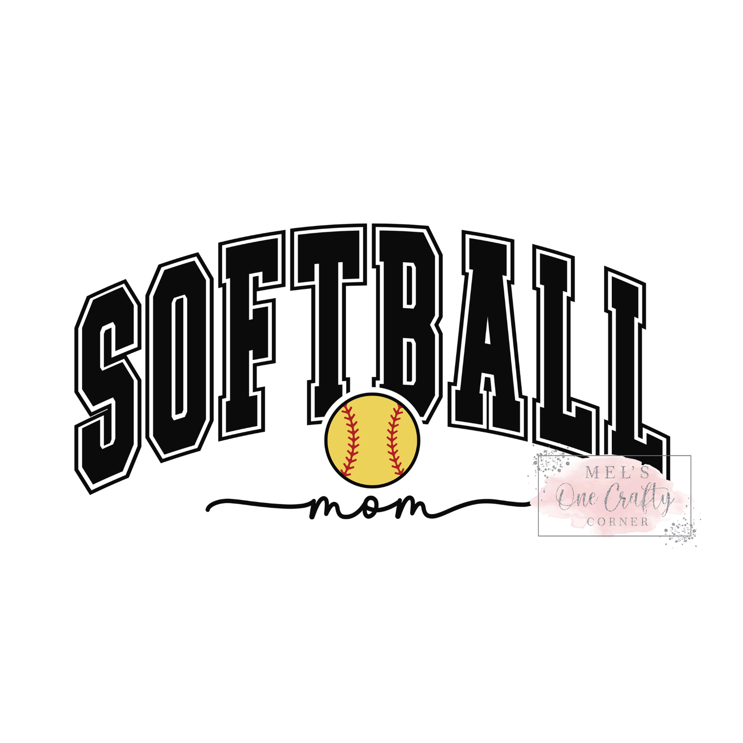 Softball Mom - DTF Transfer
