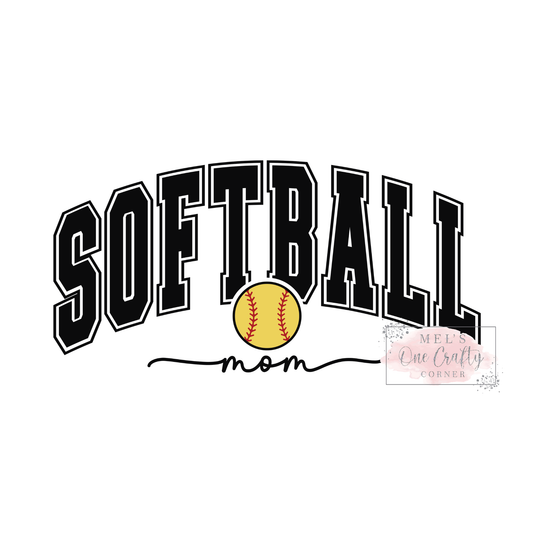 Softball Mom - DTF Transfer