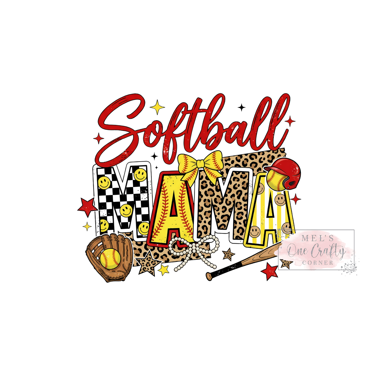 Softball Mama - DTF Transfer