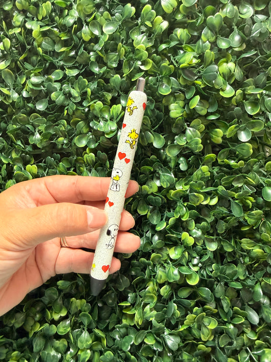 Snoopy Glitter Pen