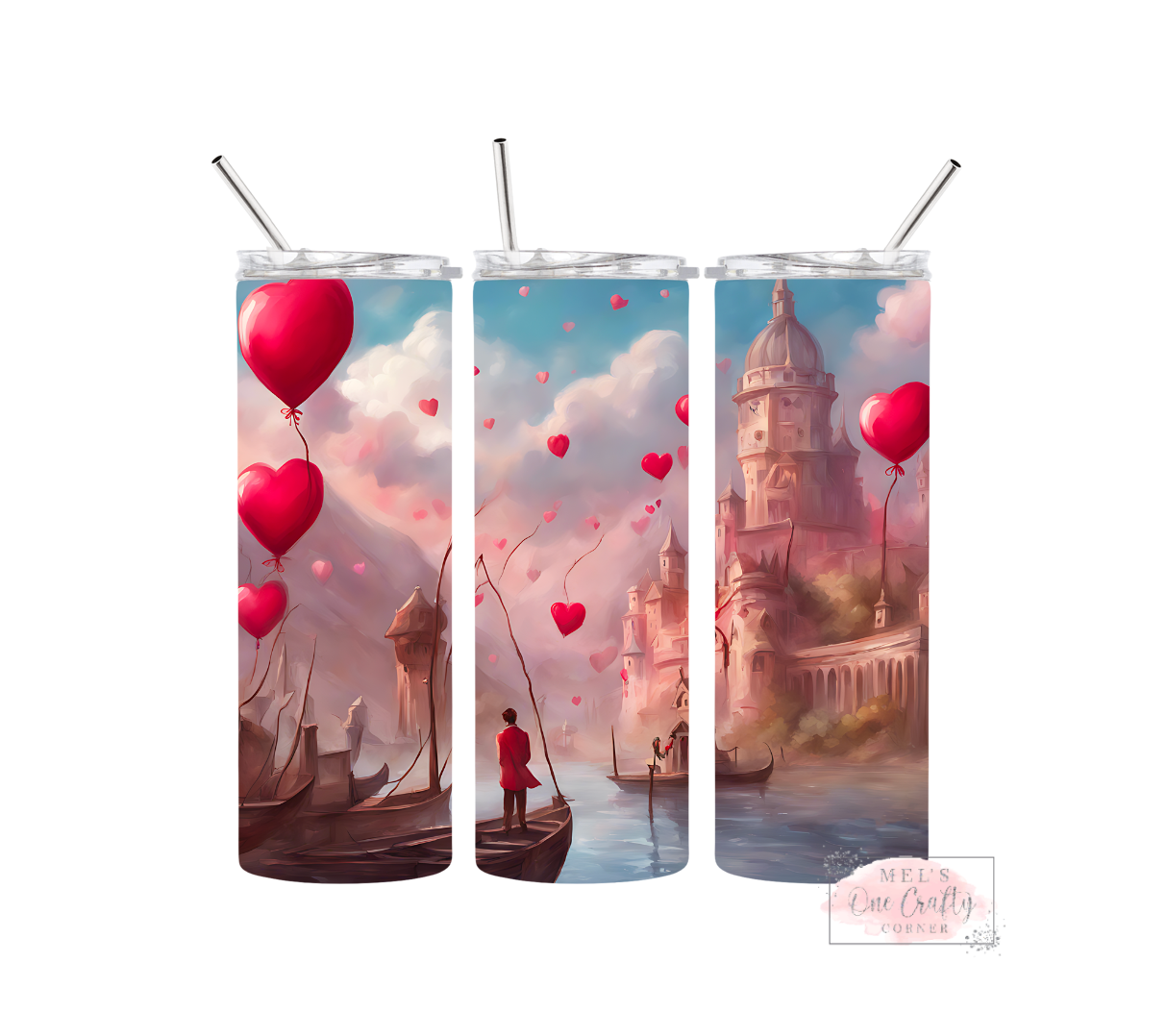 Sublimation Print Tumbler Wrap - Fairy V-Day