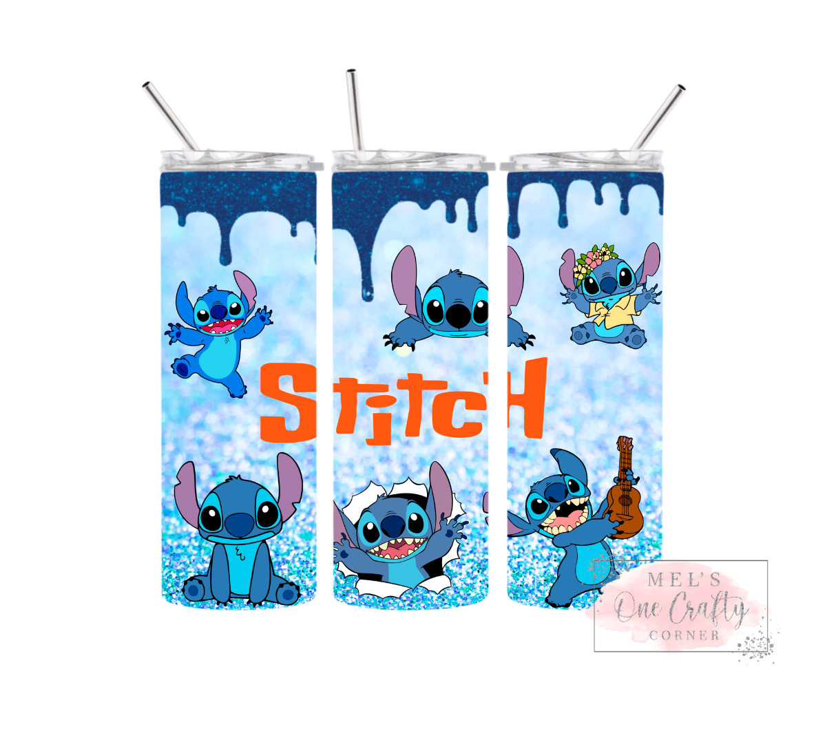 Sublimation Print Tumbler - Blue Baby