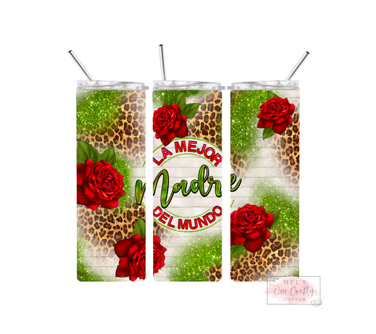 Sublimation Print Tumbler - La Major Madre