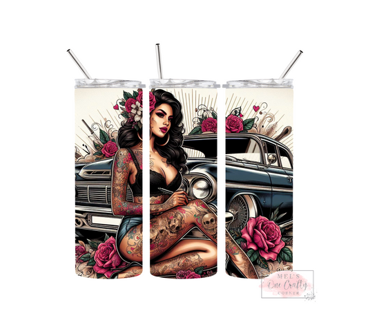 Sublimation Print Tumbler Wrap - Low Rider