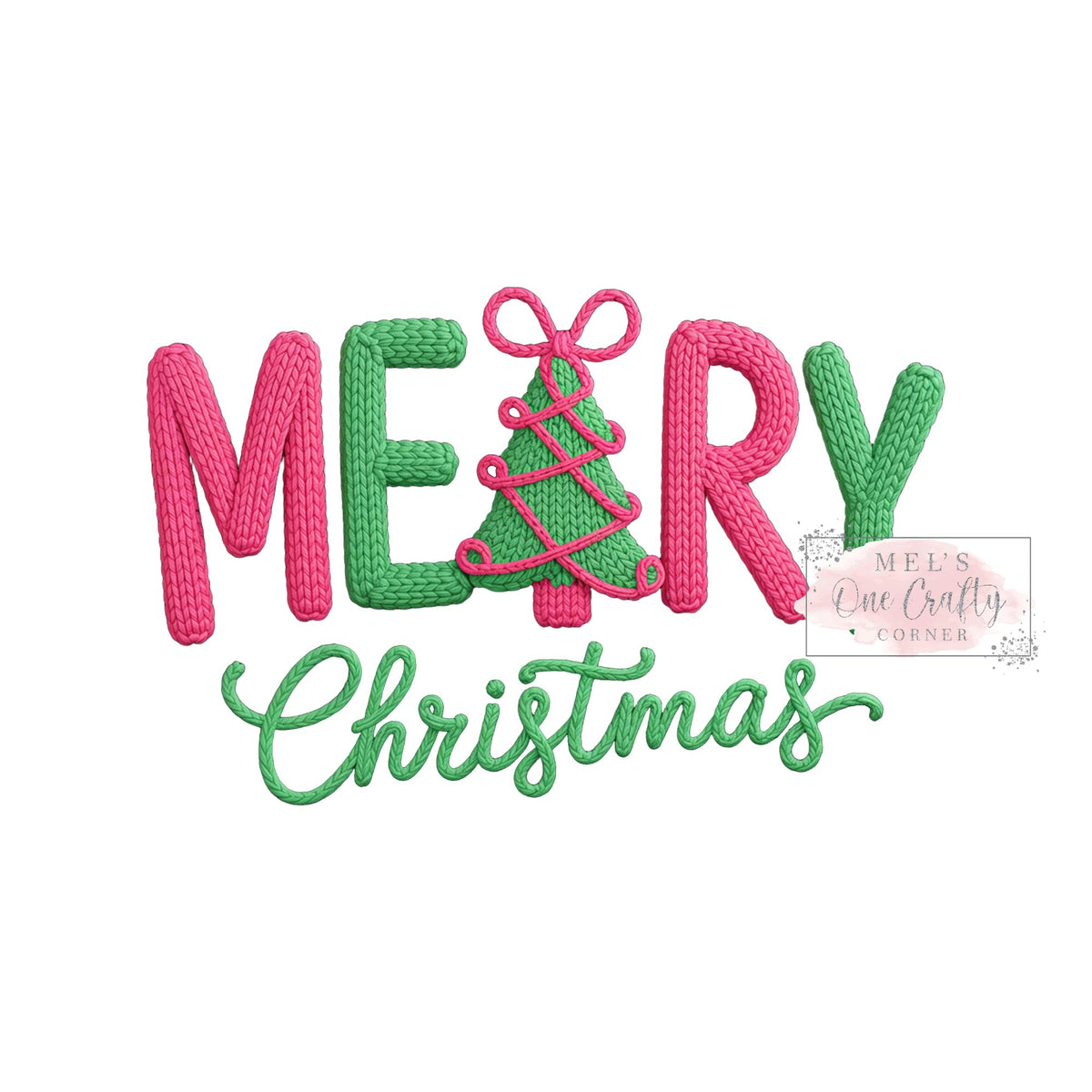 Bright Merry Christmas - DTF Transfer