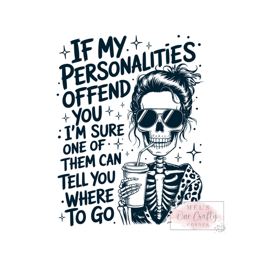 Personalities - DTF Transfer