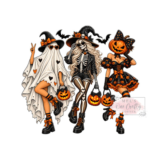 Halloween Witches - DTF Transfer