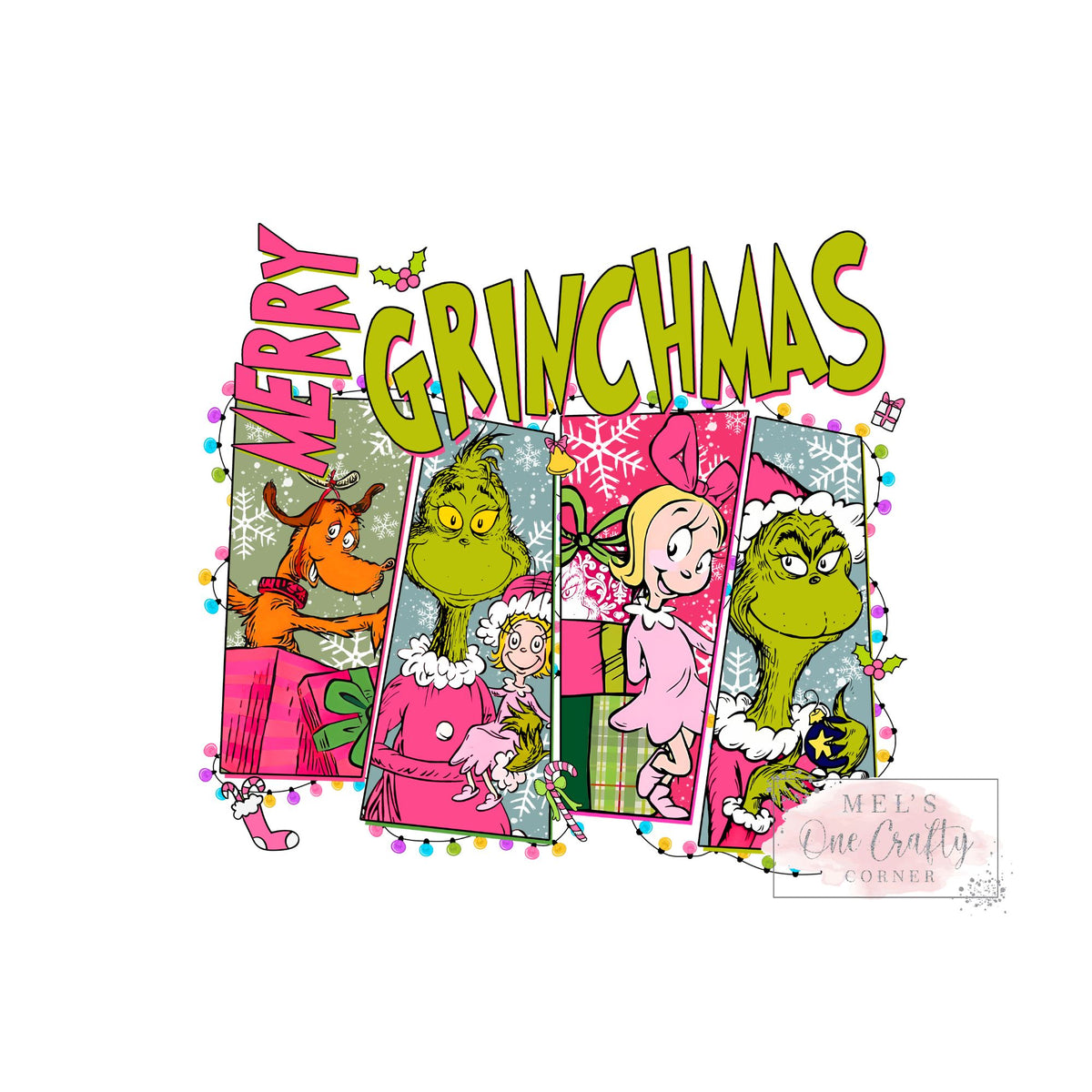 Grinch Mas - DTF Transfer