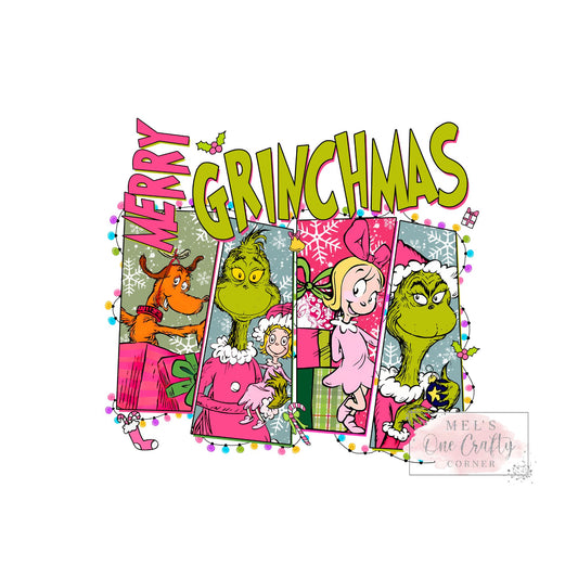 Grinch Mas - DTF Transfer