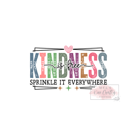 Sprinkle Kindness - DTF Transfer