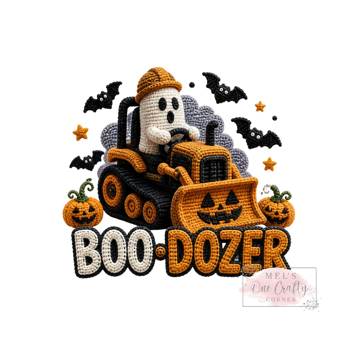 Boo-Dozer - DTF Transfer